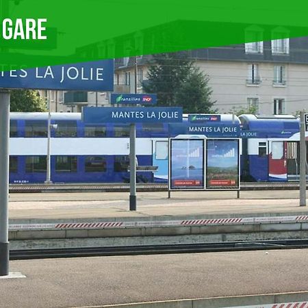 Gesteasy Au Top, Confort, Proche Gare Mantes-la-Jolie Eksteriør billede